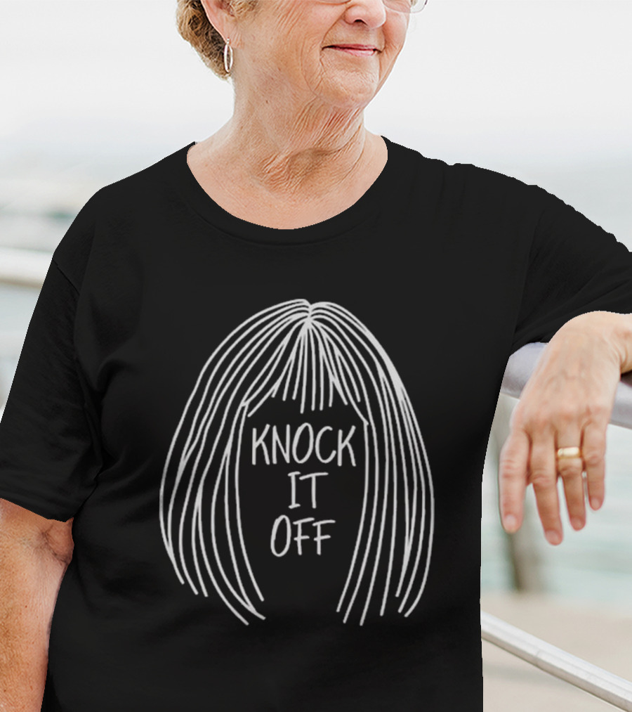 Zachariah Porter Knock It Off Hair Outline T-Shirt