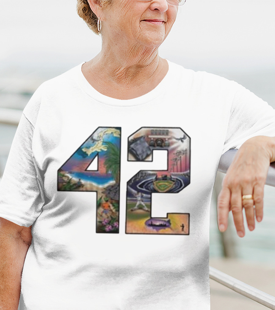 42 Mariano Rivera Foundation Iconic Baseball Imagery T-Shirt