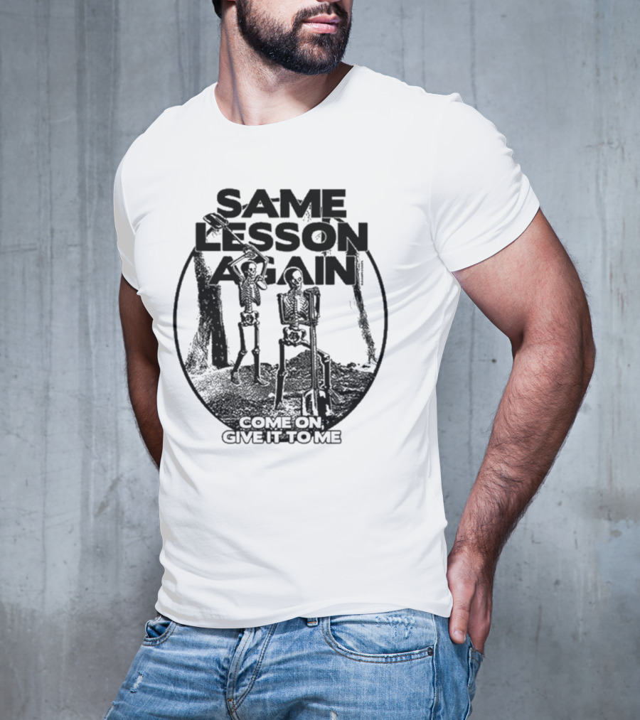 2025 Paramore Same Lesson Again T-Shirt