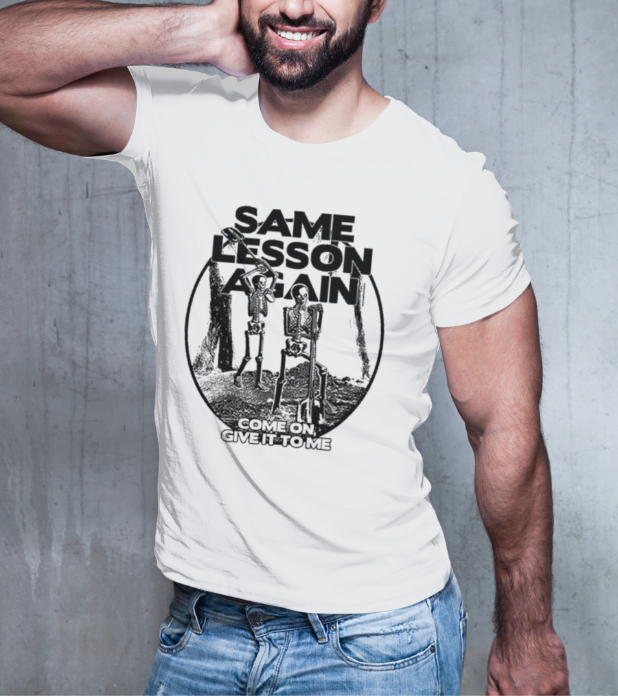 2025 Paramore Same Lesson Again T-Shirt