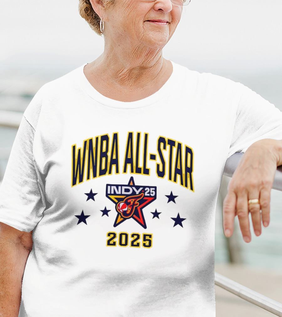 WNBA All-Star Indy 2025 Star Logo 2026 T-Shirt