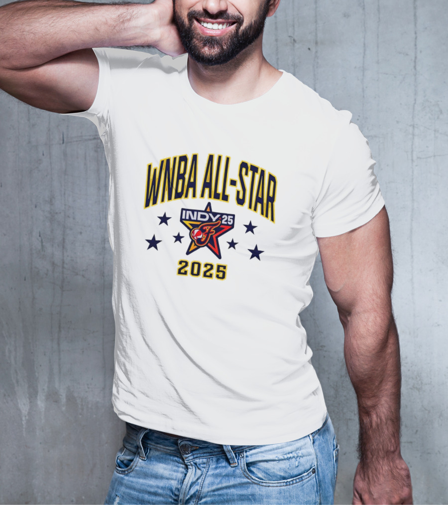 WNBA All-Star Indy 2025 Star Logo 2026 T-Shirt