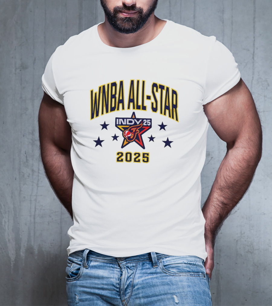 WNBA All-Star Indy 2025 Star Logo 2026 T-Shirt
