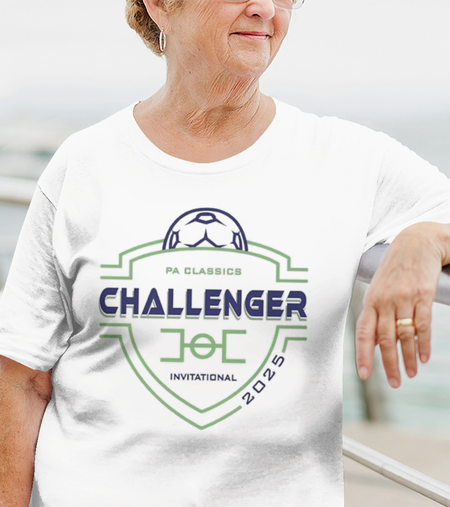 PA Classics Challenger Invitational 2025 Soccer Badge T-Shirt