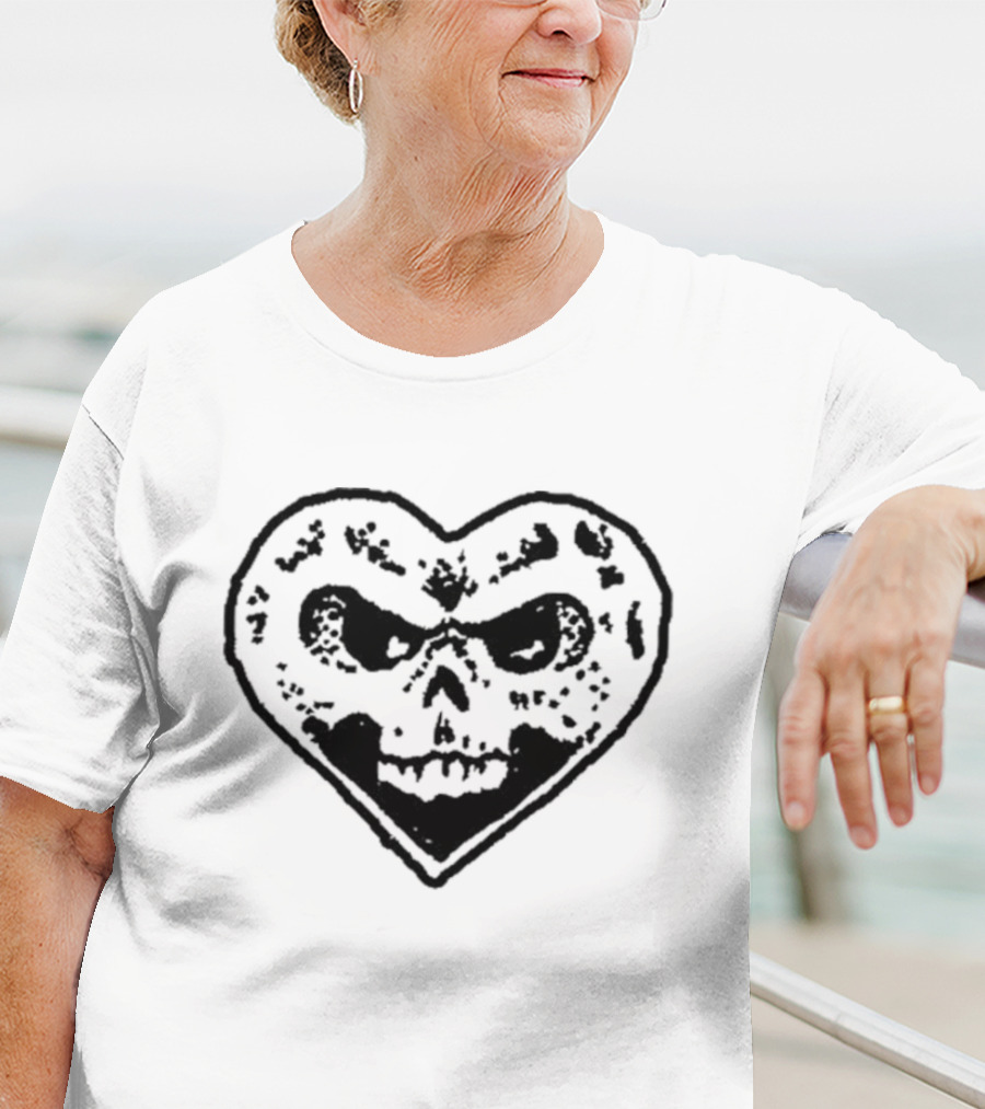 Alexisonfire Out Heart Skull T-Shirt