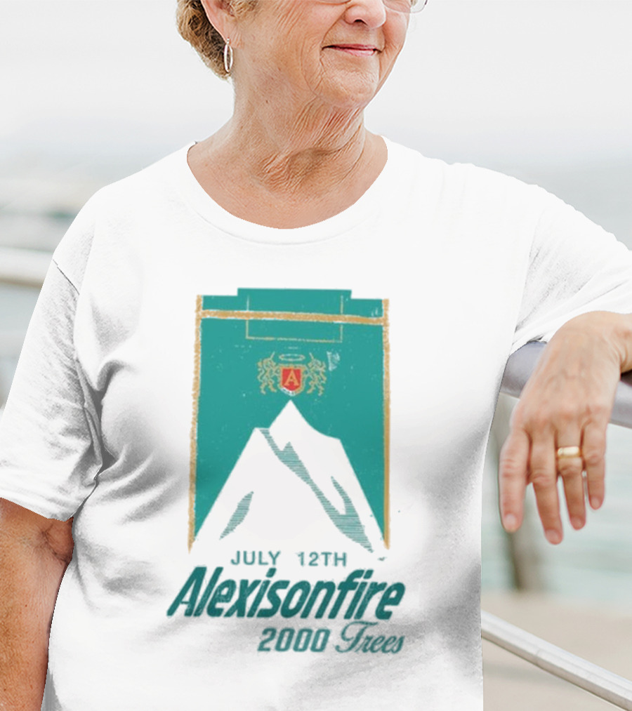 Allotment Trees X Alexisonfire July 12th 2005 Tour T-Shirt