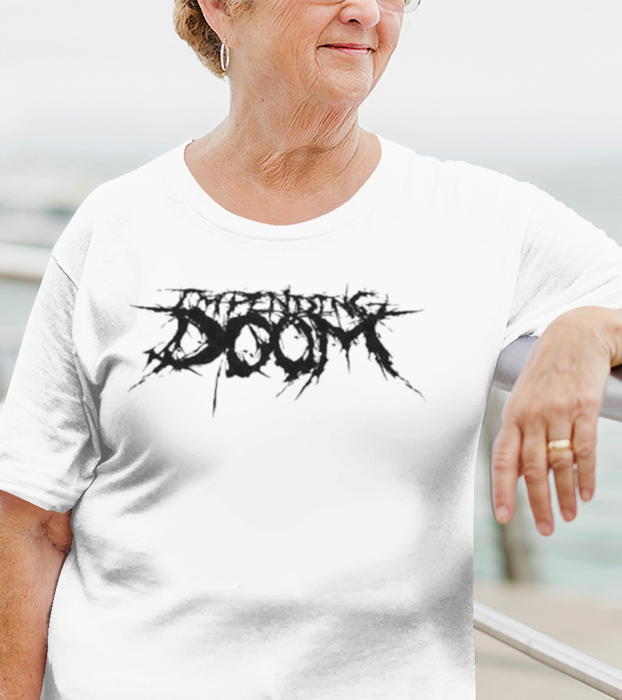 American Brutality 24 Splattered Grunge Text Design T-Shirt