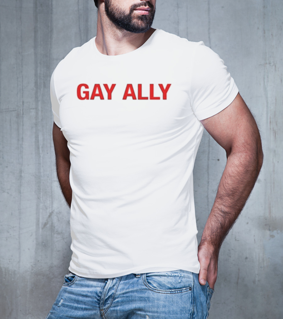 Azealia Banks Gay Ally Red Lettering T-Shirt