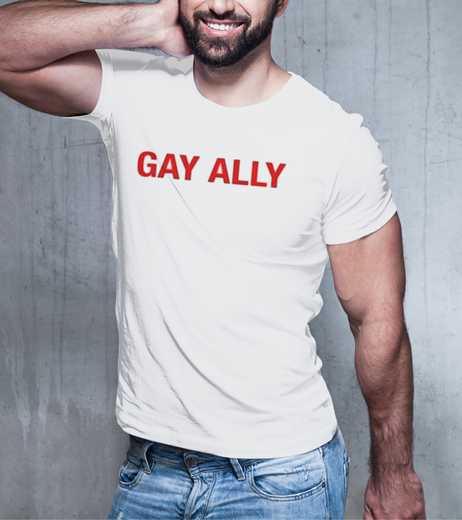 Azealia Banks Gay Ally Red Lettering T-Shirt