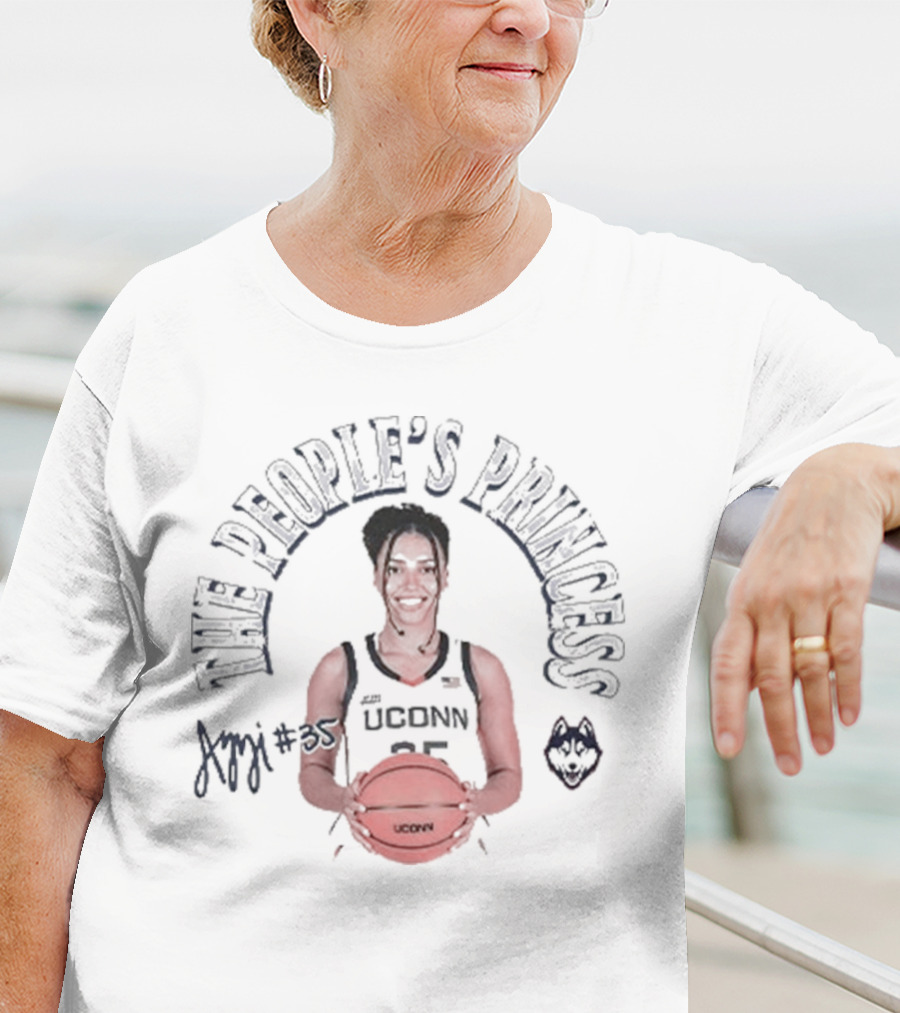 Azzi Fudd UConn Basketball The People's Princess Number 35 T-Shirt