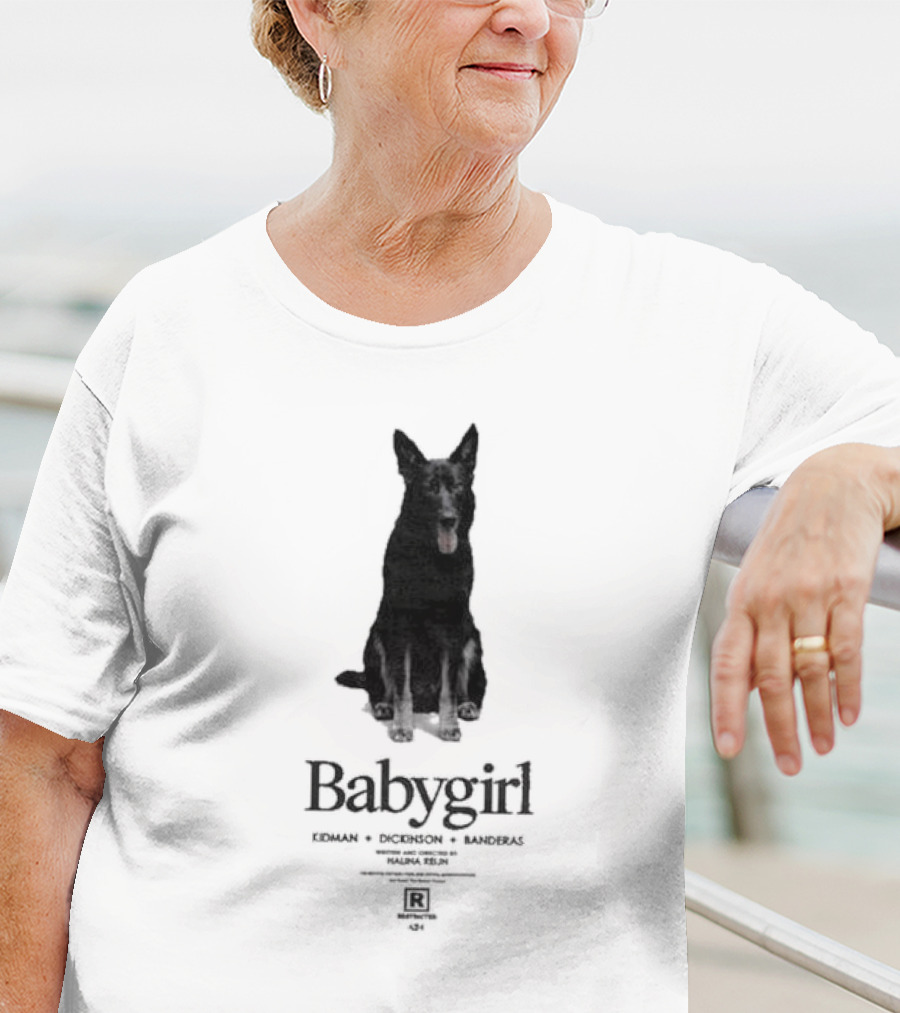 Babygirl Dog Kidman Dickinson Banderas Graphic Silhouette T-Shirt