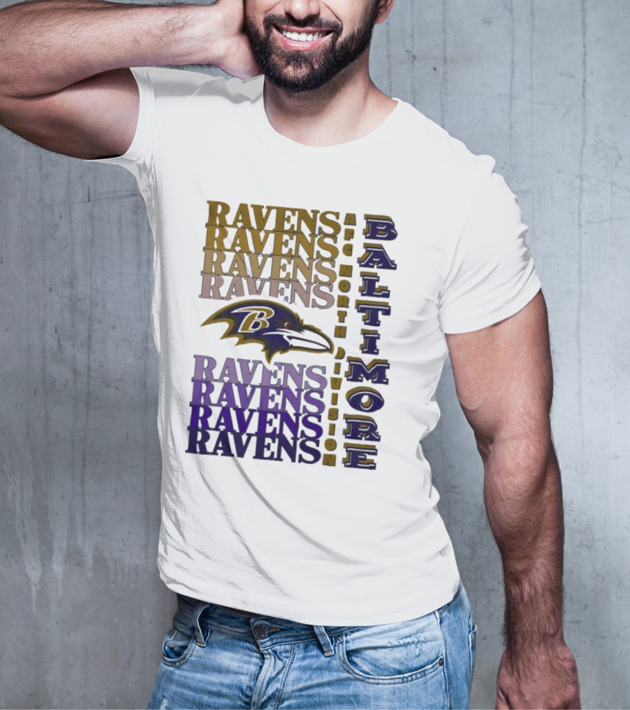 Baltimore Ravens AFC North Division Baltimore Ravens Ravens Ravens Ravens Ravens T-Shirt