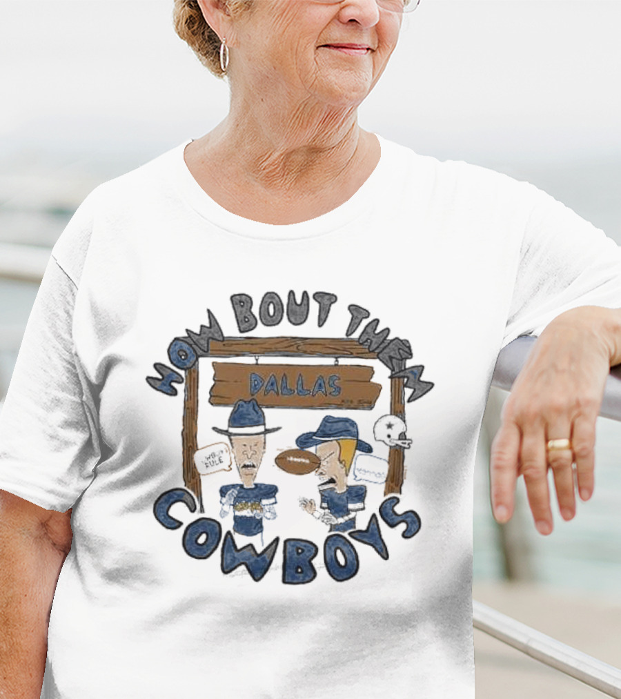Beavis And Butt-Head Dallas Cowboys How Bout Them Cowboys T-Shirt