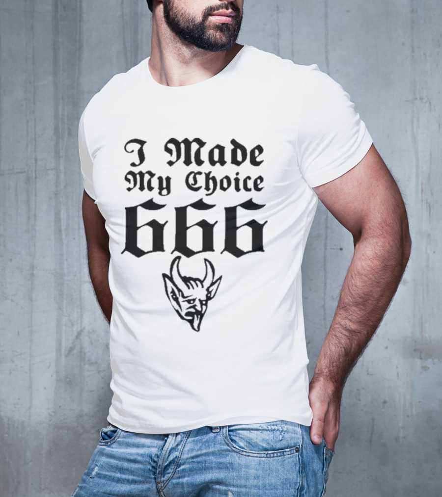 Behemoth Neronoir I Made My Choice Occult Symbolism T-Shirt