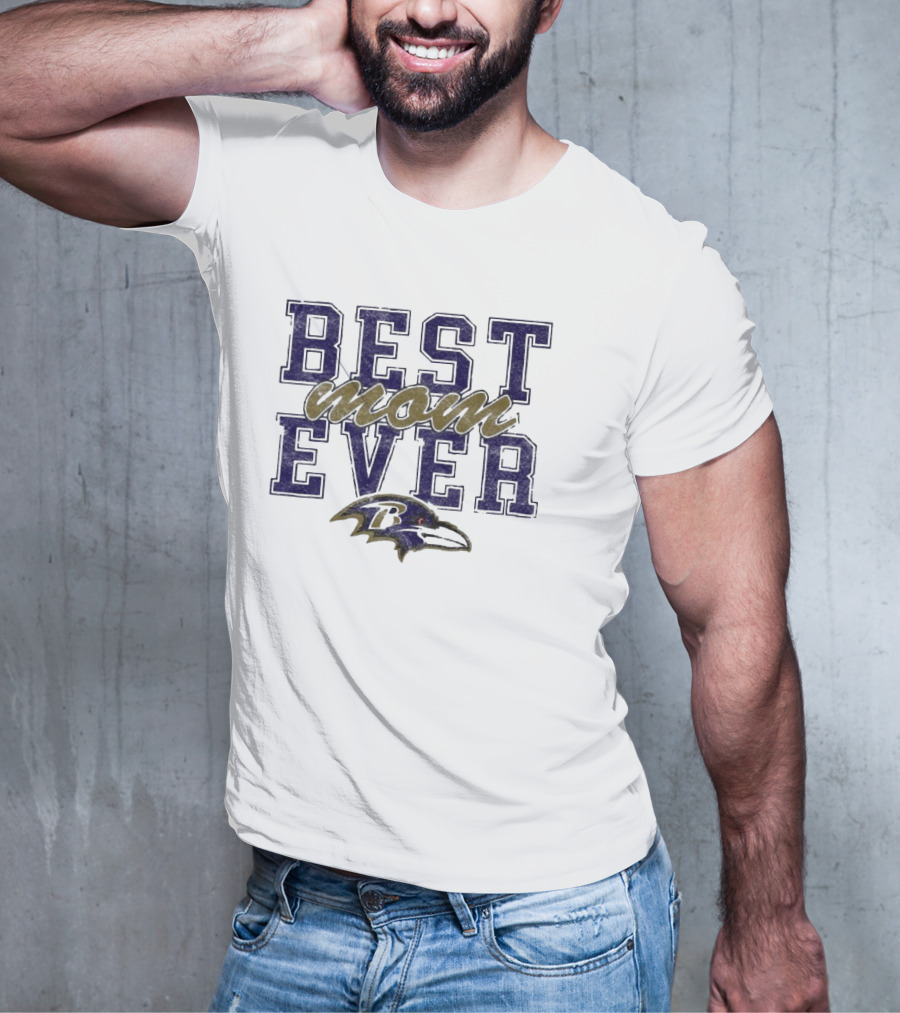 Best Mom Ever Baltimore Ravens T-Shirt