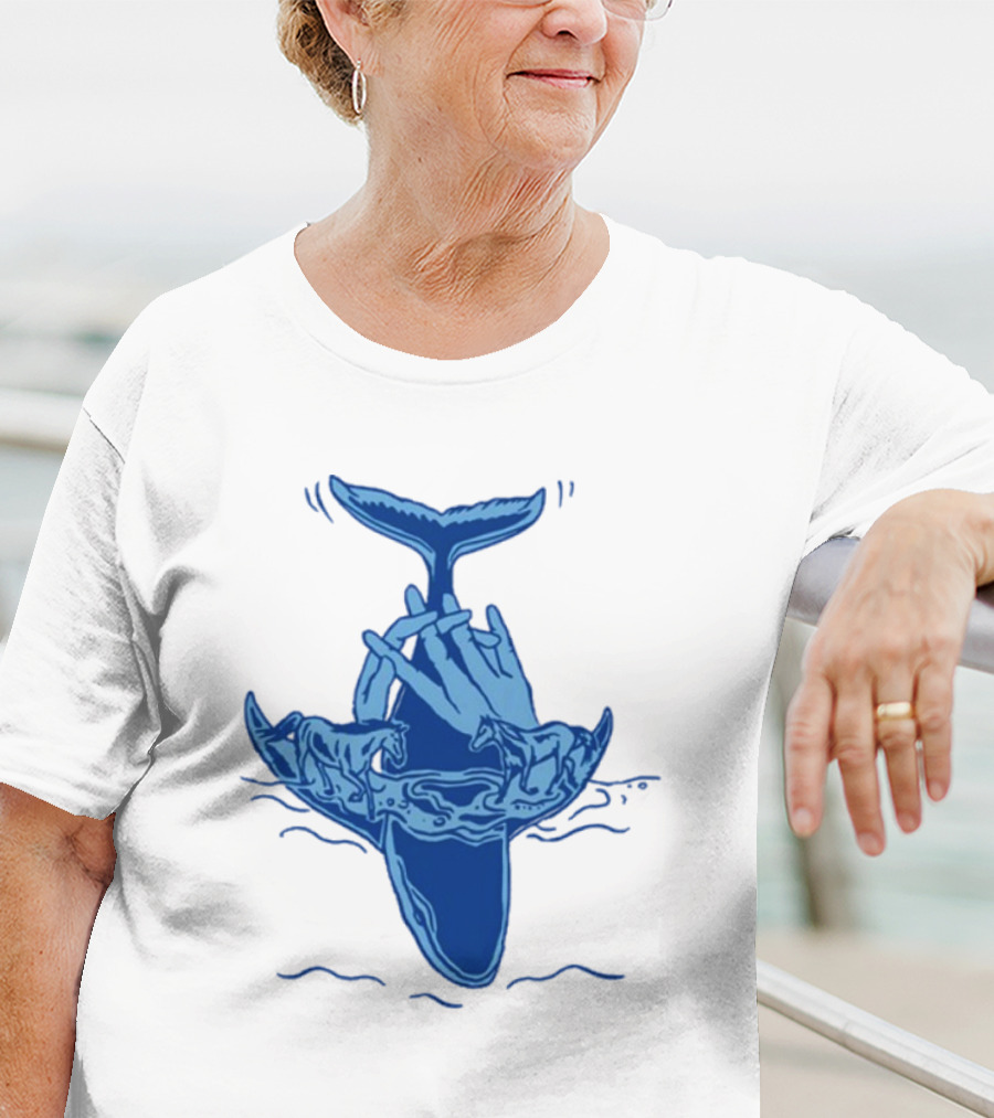 Billie Marten Whale With Hands And Horses T-Shirt