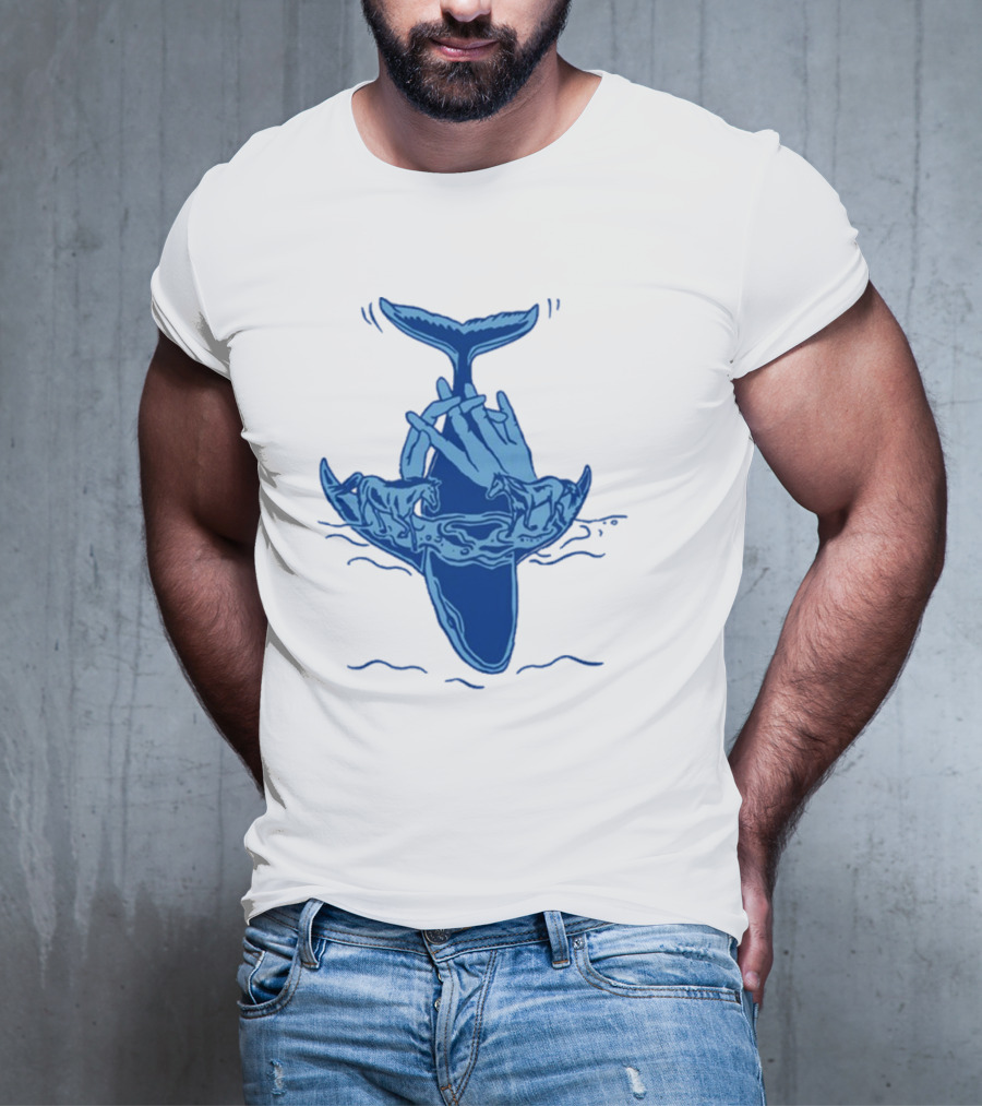 Billie Marten Whale With Hands And Horses T-Shirt