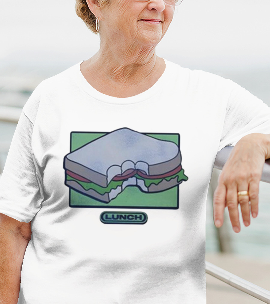 Billie X Lost Love Blue Lunch Sandwich Icon With Bite T-Shirt
