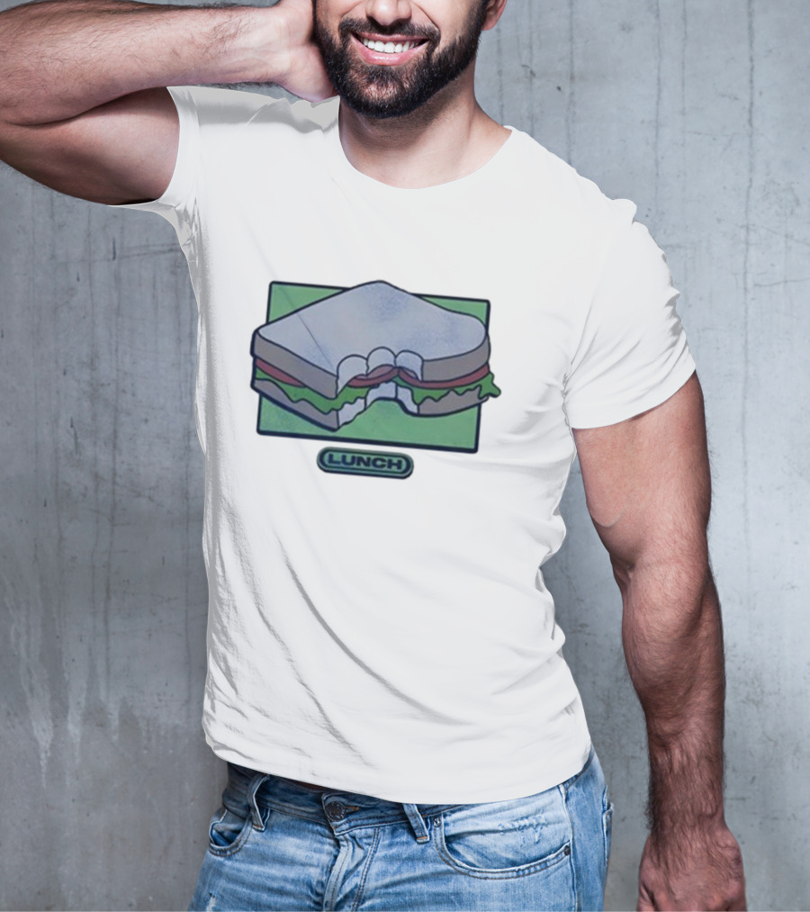 Billie X Lost Love Blue Lunch Sandwich Icon With Bite T-Shirt