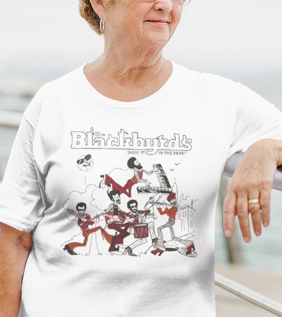 The Blackbyrds Don't It In The Park Funky Band Illustration T-Shirt