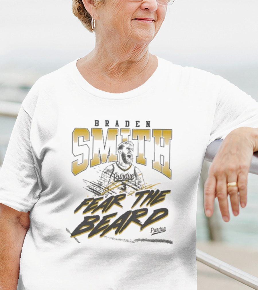Braden Smith Fear The Beard Purdue Basketball T-Shirt