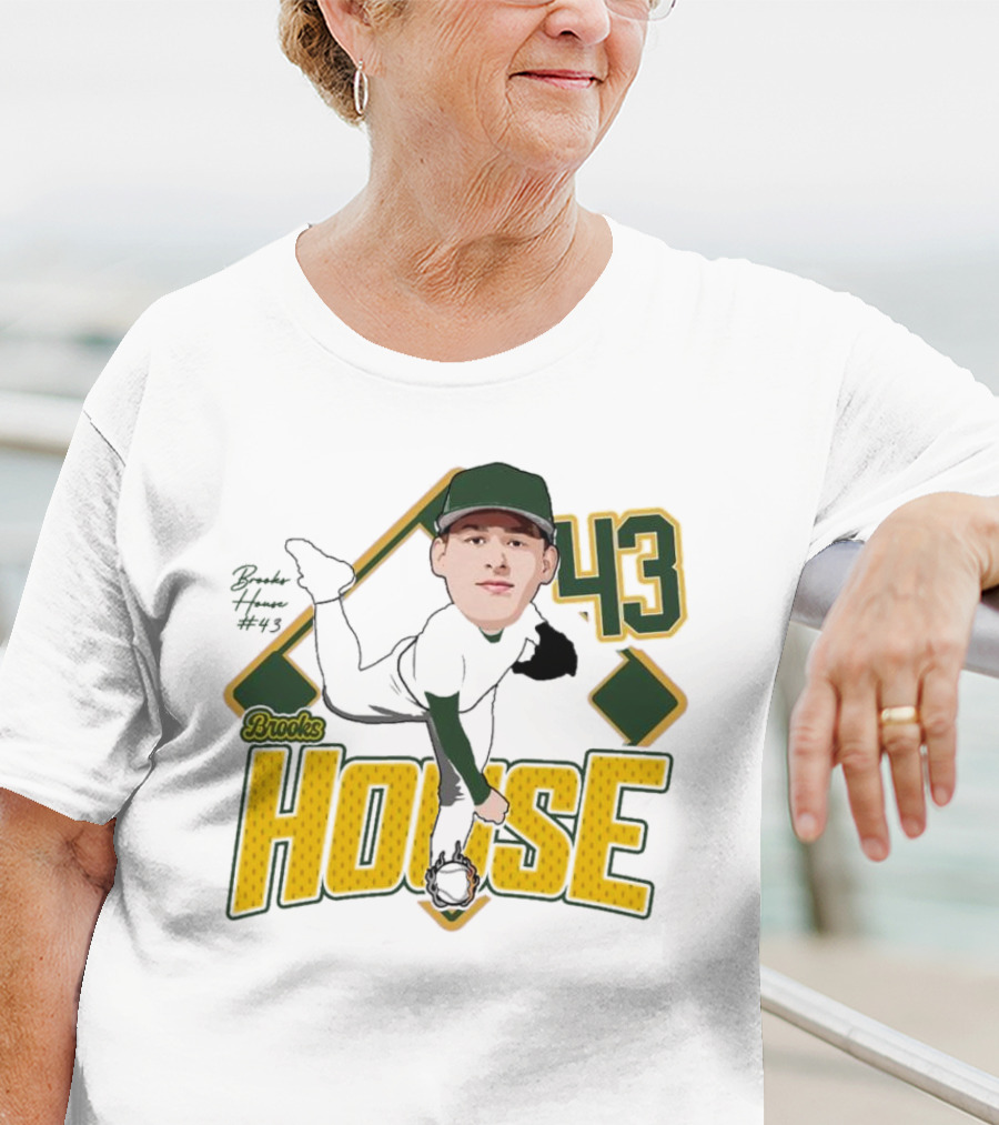 Brooks House 43 Baseball 2025 T-Shirt