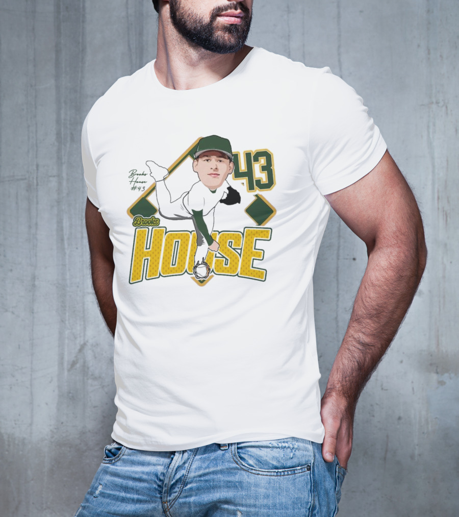 Brooks House 43 Baseball 2025 T-Shirt