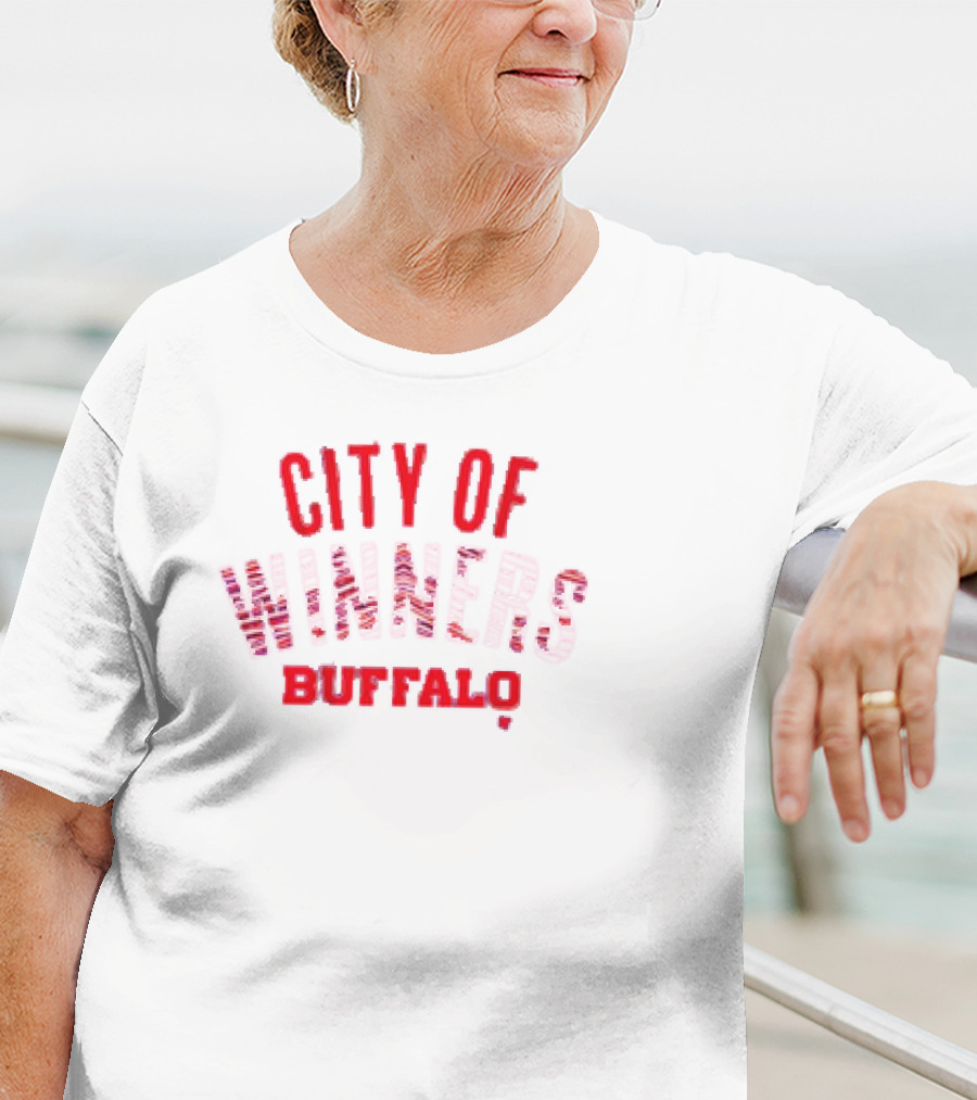 Buffalo City Of Winners Football T-Shirt