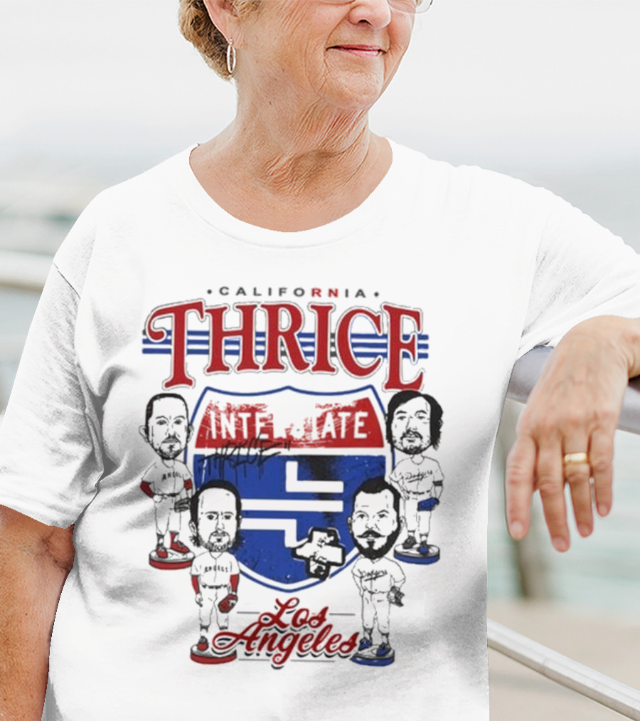 California Los Angeles Thrice Intélztate T-Shirt