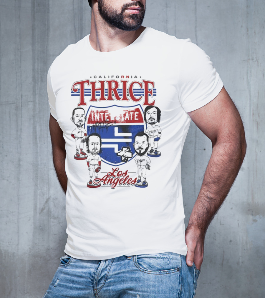 California Los Angeles Thrice Intélztate T-Shirt