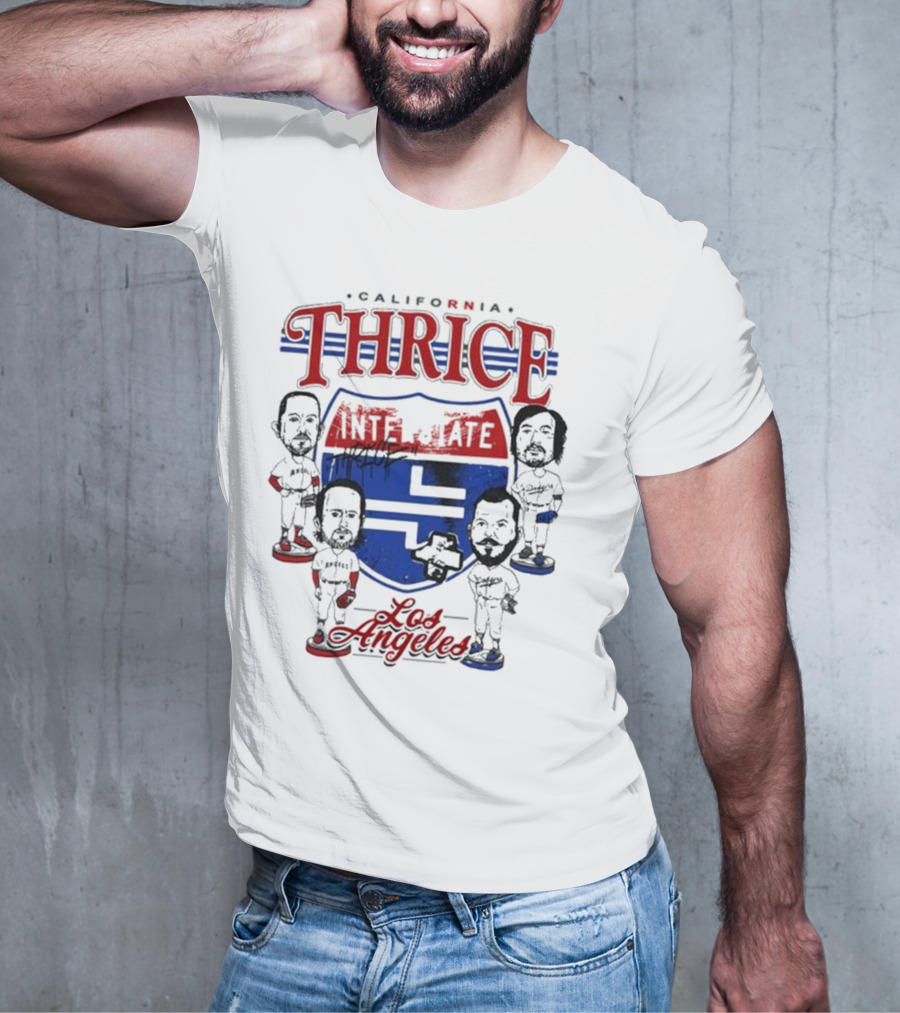 California Los Angeles Thrice Intélztate T-Shirt
