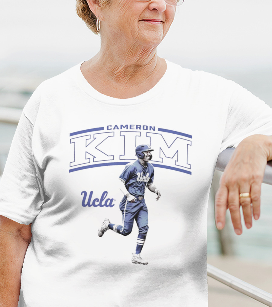 Cameron Kim UCLA Bruins Baseball 2025 NCAA Big Ten Conference T-Shirt