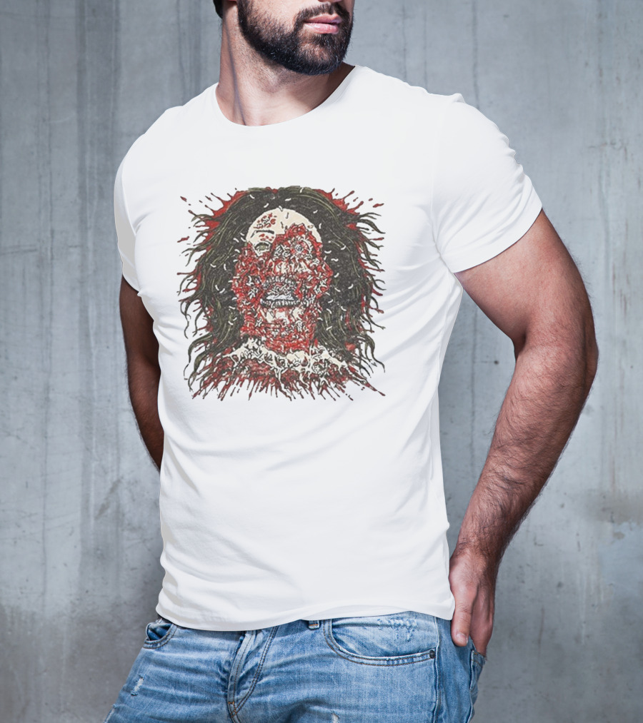 Cannibal Corpse Face Rot Design T-Shirt