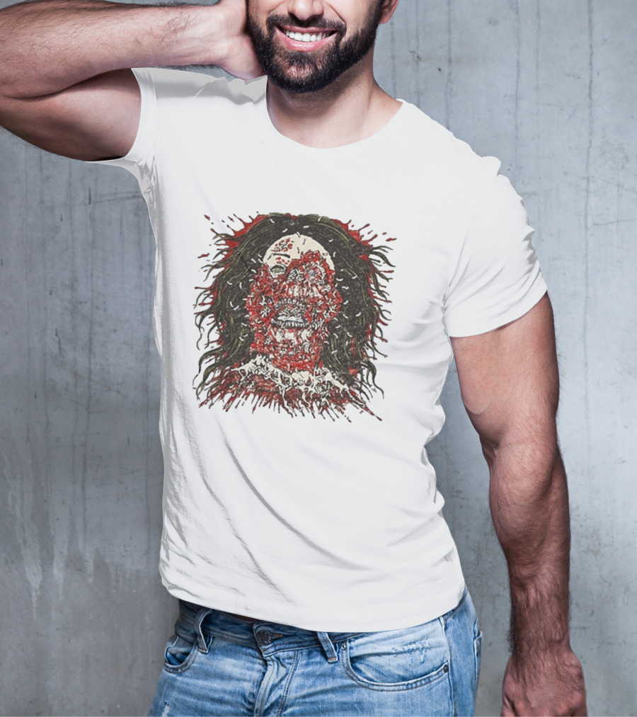 Cannibal Corpse Face Rot Design T-Shirt