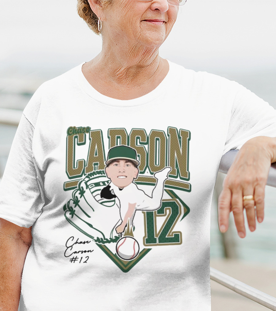 Chase Carson Baseball 2025 Pitcher 12 T-Shirt