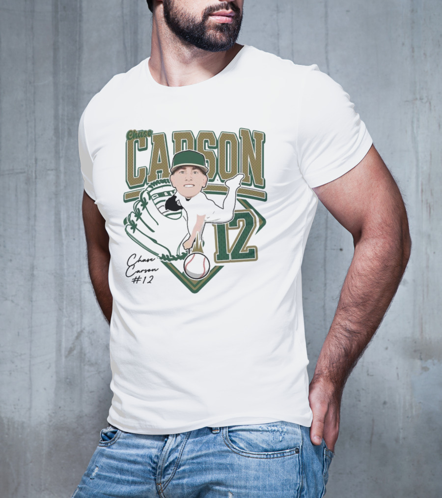 Chase Carson Baseball 2025 Pitcher 12 T-Shirt