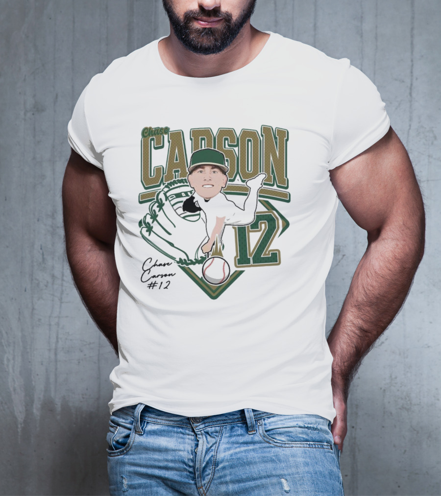 Chase Carson Baseball 2025 Pitcher 12 T-Shirt