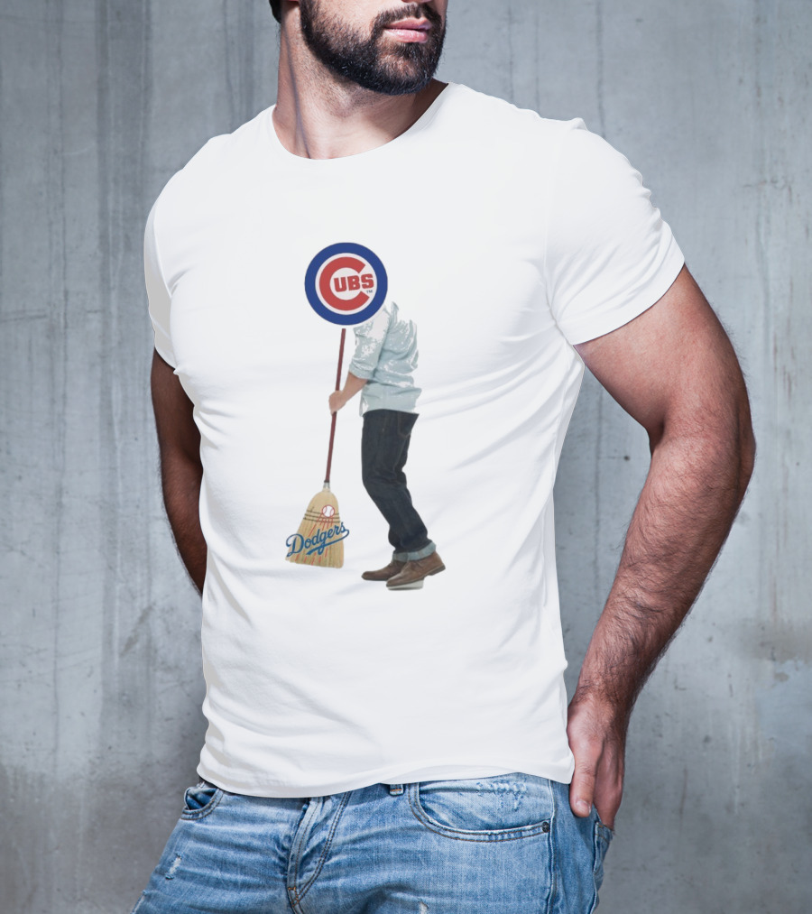 Chicago Cubs Sweeping Los Angeles Dodgers Meme T-Shirt
