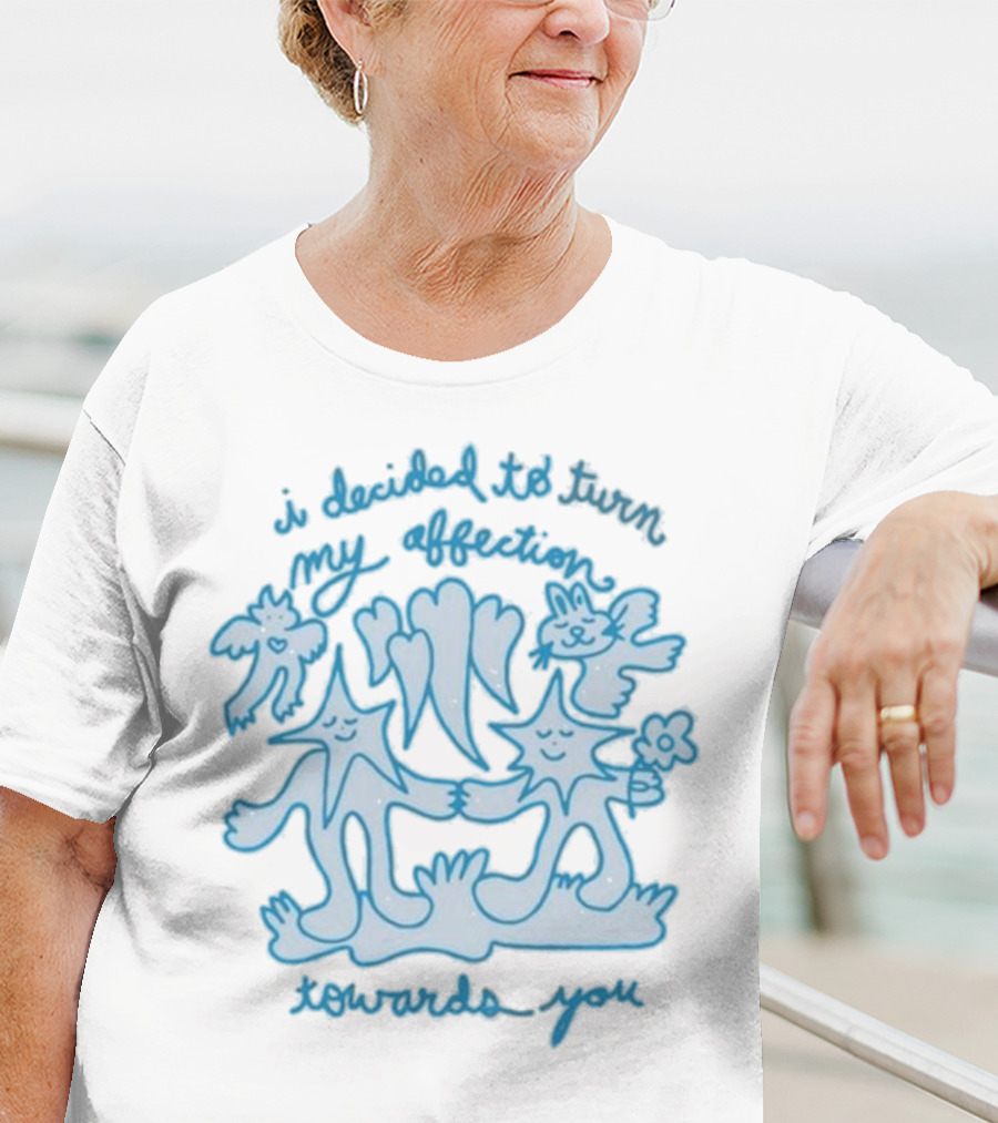 Cavetown I Decided To Turn My Affection Towards You Whimsical Characters And Hearts T-Shirt