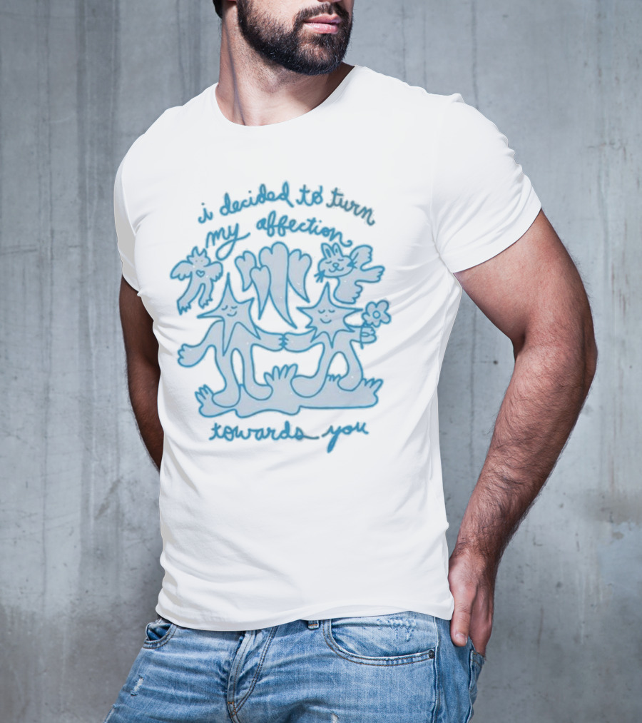 Cavetown I Decided To Turn My Affection Towards You Whimsical Characters And Hearts T-Shirt
