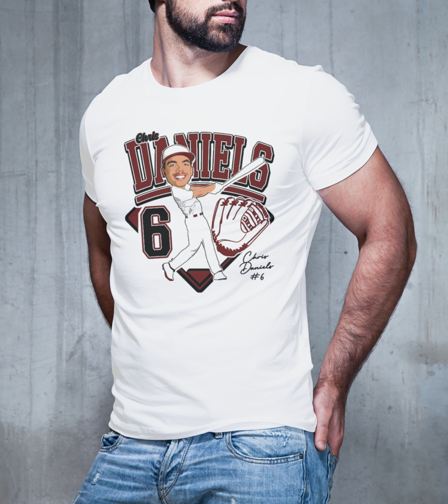 Daniels 6 Baseball Chris 2025 T-Shirt