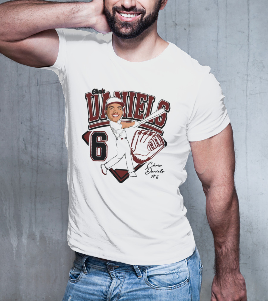 Daniels 6 Baseball Chris 2025 T-Shirt