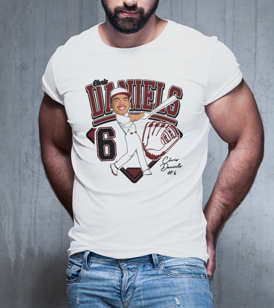 Daniels 6 Baseball Chris 2025 T-Shirt