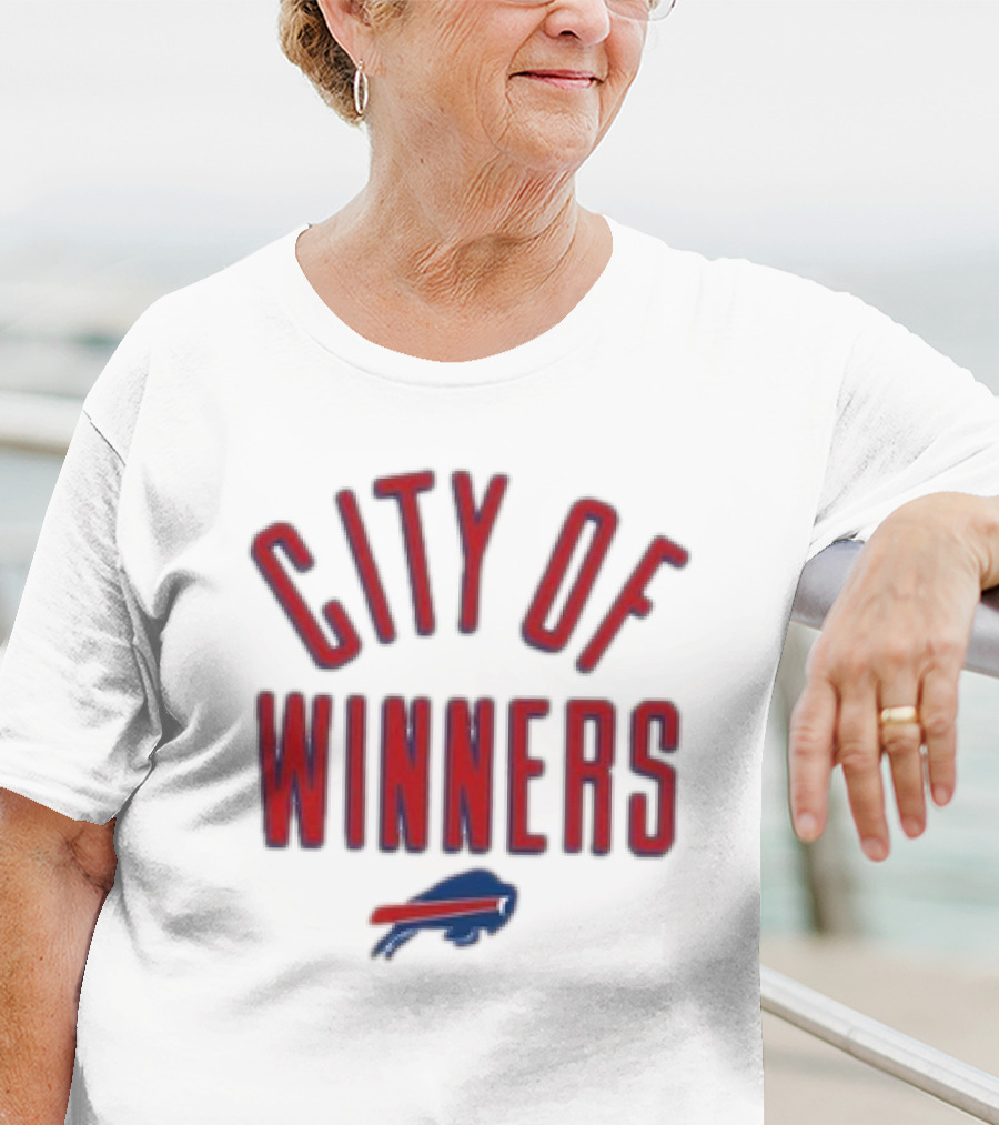 City Of Winners Buffalo Bills Football Team Merchandise T-Shirt