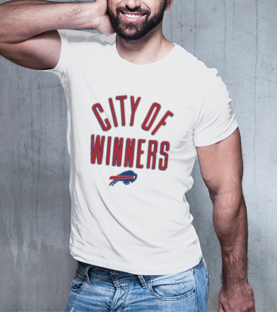 City Of Winners Buffalo Bills Football Team Merchandise T-Shirt
