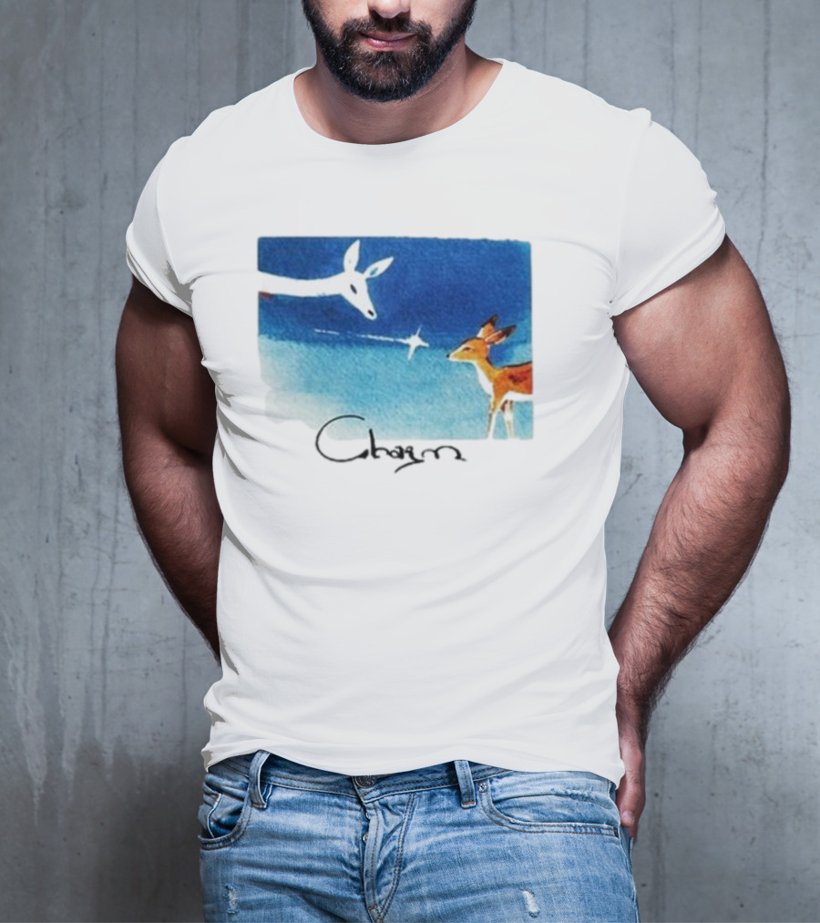 Clairo Charm Deer Artwork Benefit T-Shirt