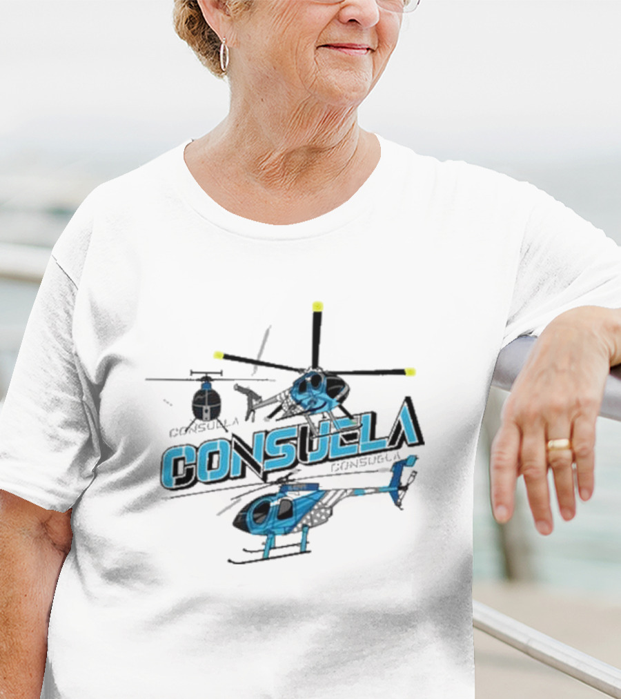 Cleetus Consuela Helicopter 2025 Consuela Go Fast Eat Ass T-Shirt