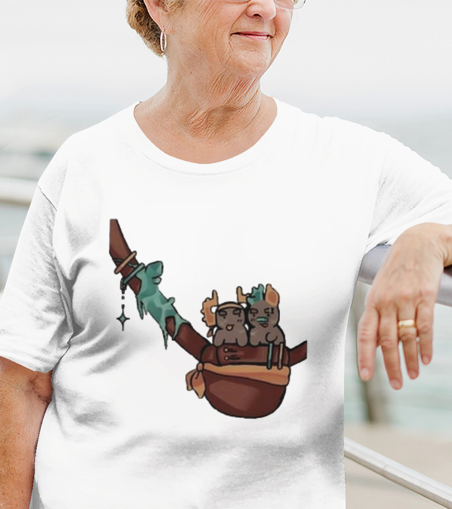 Coilpunk Steam Coil Phighting In A Bag Wizard Staff Adventure T-Shirt