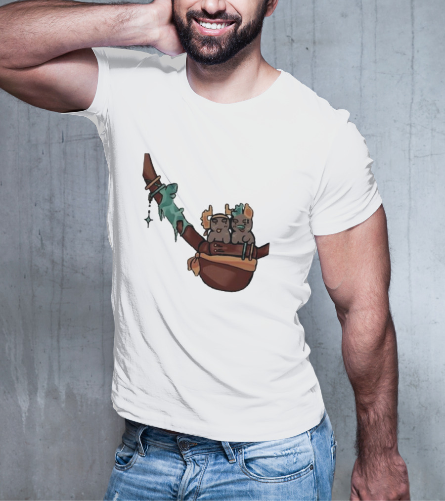 Coilpunk Steam Coil Phighting In A Bag Wizard Staff Adventure T-Shirt