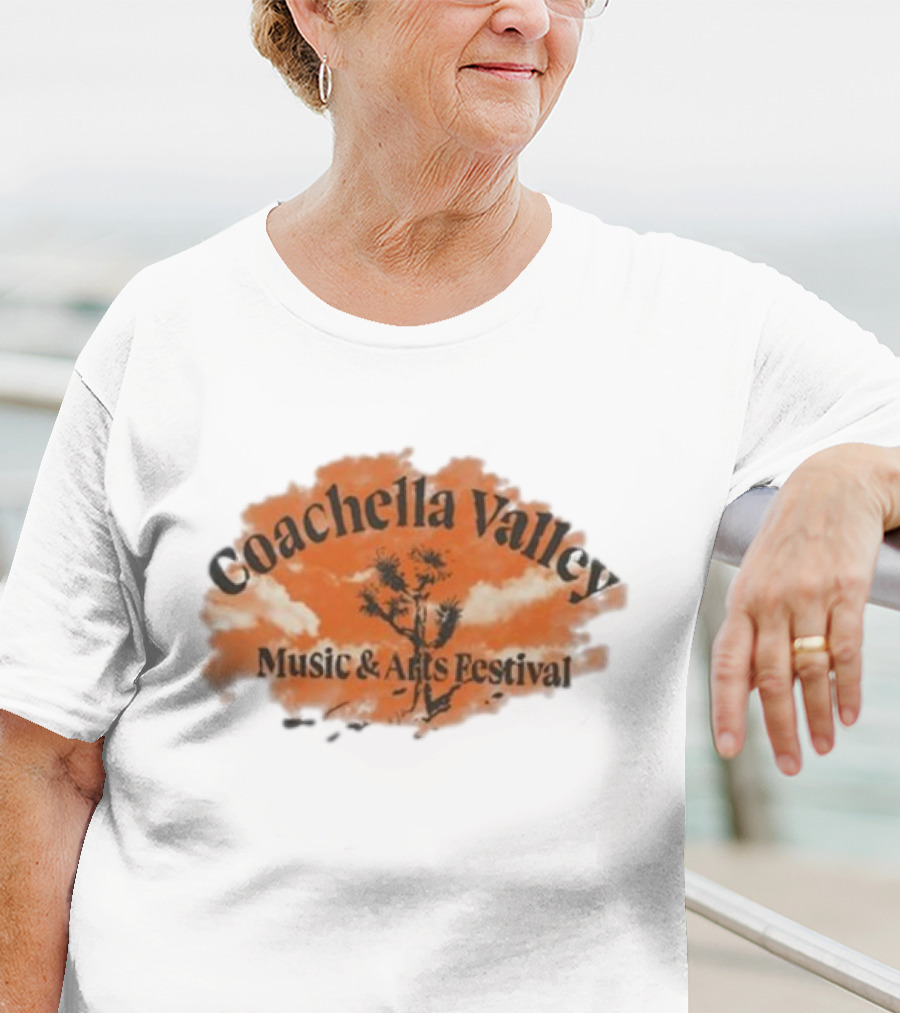 Coachella Valley Music And Arts Festival Yucca Brevifolia Clouds 2025 T-Shirt
